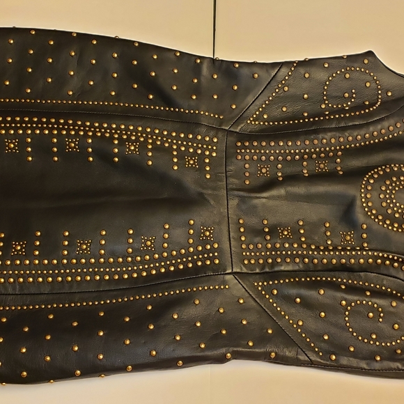 Versace for H&M leather dress - Picture 3 of 7